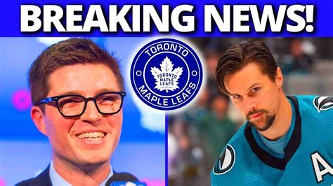 BREAKING NEWS TORONTO MAPLE LEAFS Torontomapleleafsnewstoday YouTube