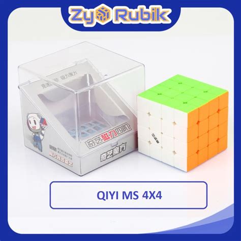 Rubik 4x4 QiYi MS Magnetic 2020 Stickerless Có nam Châm Rubik Nam