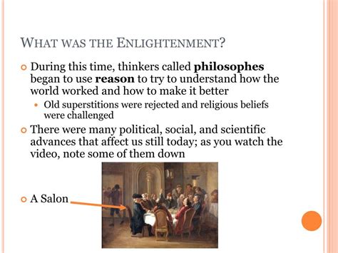 Ppt The Age Of Enlightenment Powerpoint Presentation Free Download