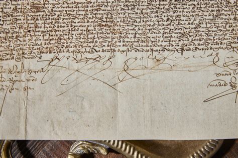 Ferdinand and Isabella Signed Document Inquisition | Raab Collection