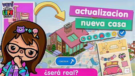 Actualizacion Nueva Casa Rosa En Toca Life World Toca Boca Vani