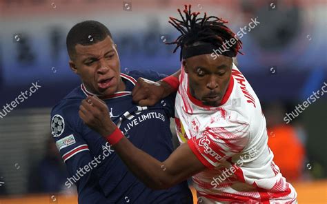 Paris Saintgermains Kylian Mbappe L Action Editorial Stock Photo