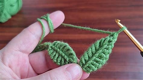 Wowws Per Easy Crochet Great Leaf Knitting Model Explanationkolay