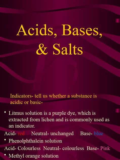 Acids Bases And Salts Pdf Acid Hydroxide