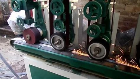 Semi Automatic W Four Door Hinges Lancer Polishing Machine At Rs