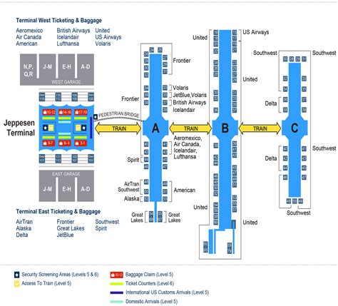 Denver Airport Map Concourse C Nelly Yevette