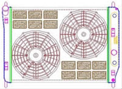 Griffin Thermal Products CU 70235 Griffin Exact Fit Radiator Combos