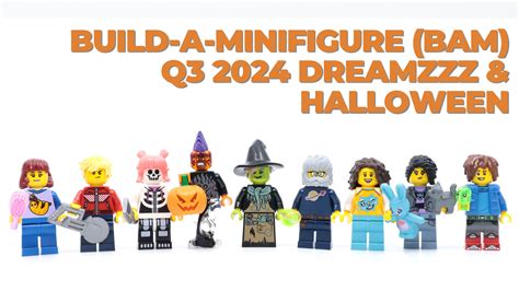 Review Lego Build A Minifigure Bam Q3 2024 Dreamzzz And Halloween Jays Brick Blog