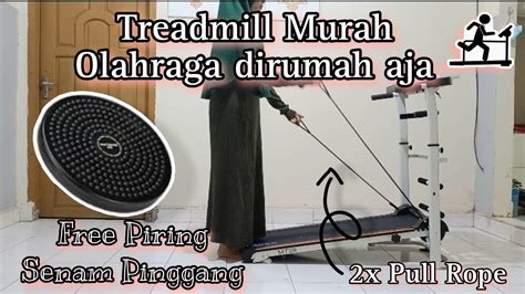 Unboxing Treadmill Twen Manual Untuk Olahraga Dirumah Treadmill