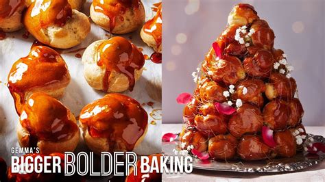 How To Make A Croquembouche Profiteroles Tower Step By Step YouTube