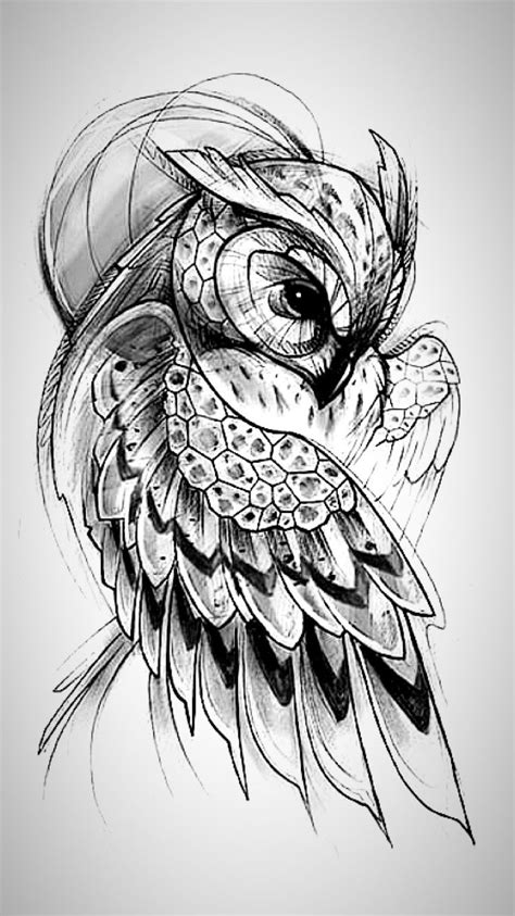 Lechuza B W Owl Tattoo Owl Tattoo Design Owl Tattoo Drawings