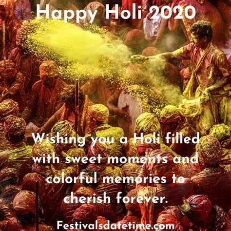 Holi 2020 Quotes & Wishes | Festivals Date & Time