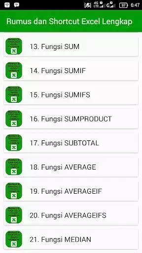 Rumus And Shortcut Excel Lengkap Online Game With Uptoplay