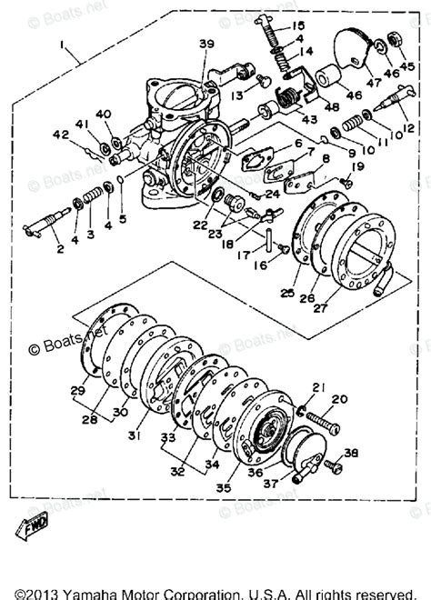 Yamaha Waverunner Oem Parts Diagram For Carburetor Boats Net