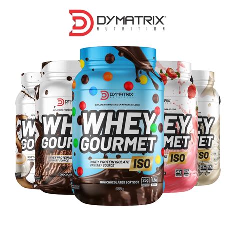 Whey Protein Gourmet Isolado DYMATRIX 900G Way Wey Isolate Isolado