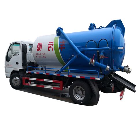 Dongfeng Cbm Sewage Suction Truck Sewer Suction Vacuum Tanker