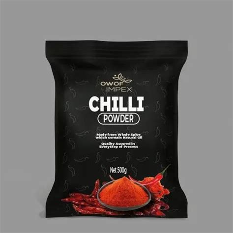 Chili Powder Packet