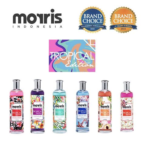 Jual Parfum Morris Cewek 110 Ml Tropical Edition Shopee Indonesia