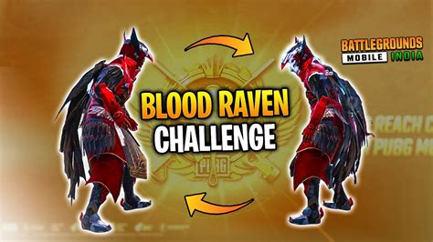 BLOOD RAVEN X SUIT CHALLENGE IN CONQUEROR RANK PUSHING LOBBY PUBG