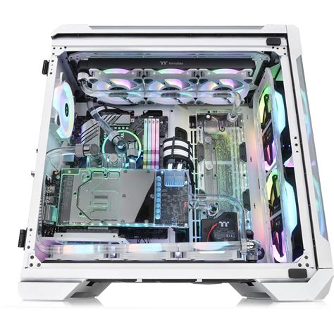 Thermaltake View Tg Snow Argb Edition Tower Geh Use Wei Tempered