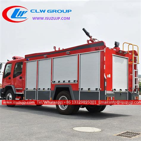 ISUZU FTR 6000liters Water Tank Fire Engine Vehicle