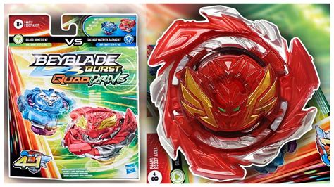 New Salvage Valtryek V7 Rashad 2 Pack Beyblade Burst Quad Drive