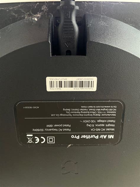 Xiaomi Air Purifier AC M3 CA, TV & Home Appliances, Air Purifiers ...