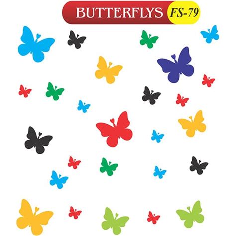 Buy Now Kids Learning Educational Foam Wall Butterflys