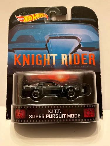 Hot Wheels Retro Knight Rider Kitt Super Pursuit Mode Envío gratis