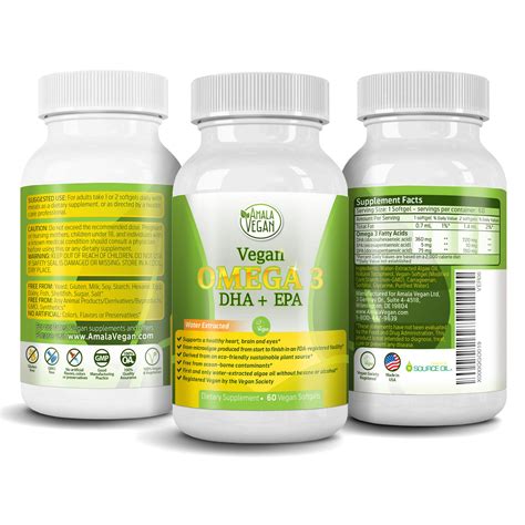 Amazon Potent Vegan Omega Supplement Better Than Fish Oil