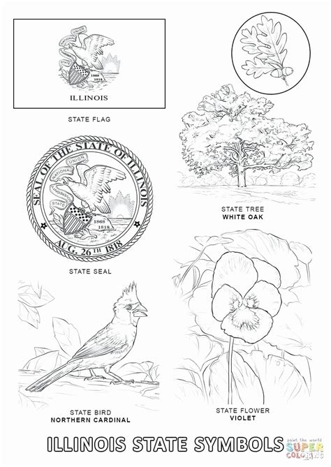 State Bird Coloring Pages