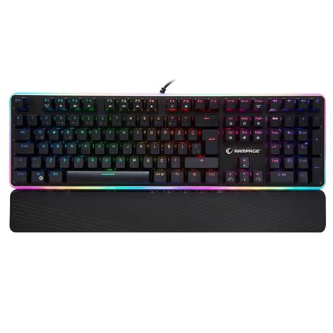 RAMPAGE KB R96 ULTIMATE USB Full RGB Optical Switch Q Mekanik Gaming