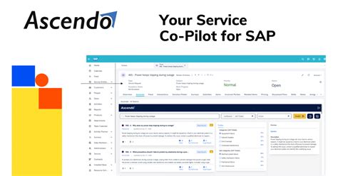 Sap And Ascendo Ai Partnership Delivers Ai Service Copilot Through The