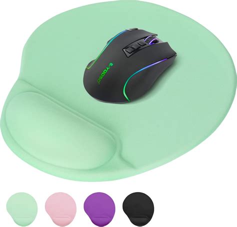 Terport Mouse Pad Ergon Mico Base Alfombrilla De Rat N Con Soporte