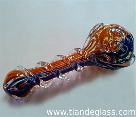 Delicate Handmade Borosilicate Glass Smoking Pipe Glass Hammer Pipes