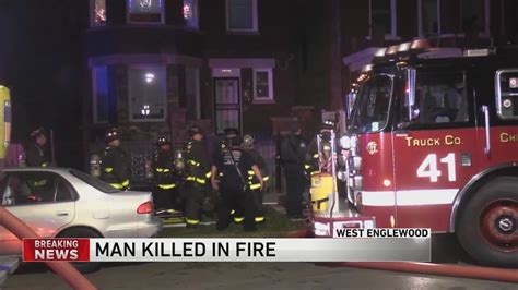 Man Dead Woman Injured After West Englewood Fire Wgn Tv