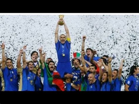 REACTION MONDIALI 2006 IL CAMMINO DEGLI AZZURRI YouTube