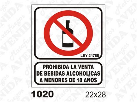 Cartel Prohibida La Venta De Bebidas Alcoholicas A Menores De 18 A Os