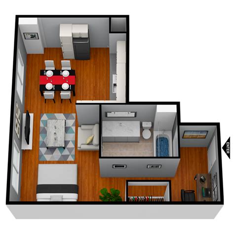 Apartment Floor Plans - Viridian Loft Apartments