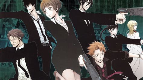 Download Nobuchika Ginoza Akane Tsunemori Shinya Kogami Anime Psycho Pass Hd Wallpaper