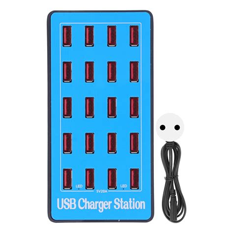 Usb Fast Charging Station 20 Ports High Power Fast Charging Power Stock Station For Led Screen