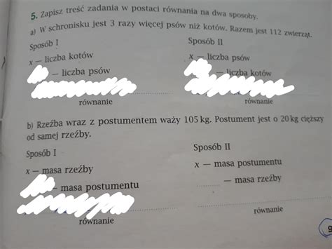 Plisss na jutro Ćwiczenia Matematyka z plusem wersja C klasa 6 Zad 5