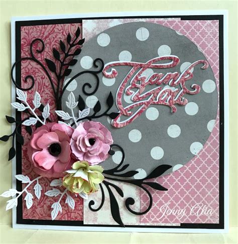 Cheery Lynn Designs Blog Thank You By Jenny Alia Cheery Card Making