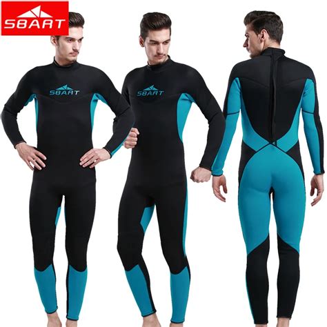 Sbart 2016 Wetsuit For Swimming 3mm Neoprene Full Body Scuba Diving