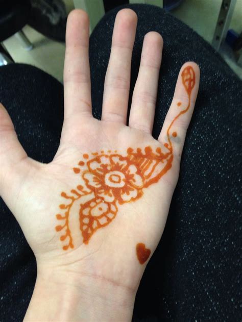 This Is What The Henna Looks Like After Being Washed Off After Waiting