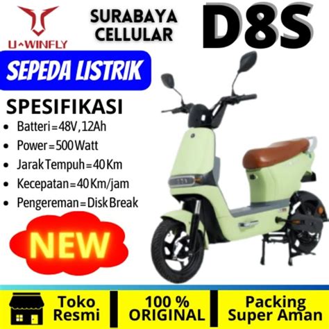 Jual SEPEDA LISTRIK NEW Uwinfly U WINFLY DF 8s D8s Df8s DRAGON