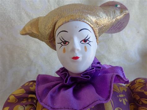 Sugar Loaf Clown 18 Non Porcelain Clown Jester Doll Etsy