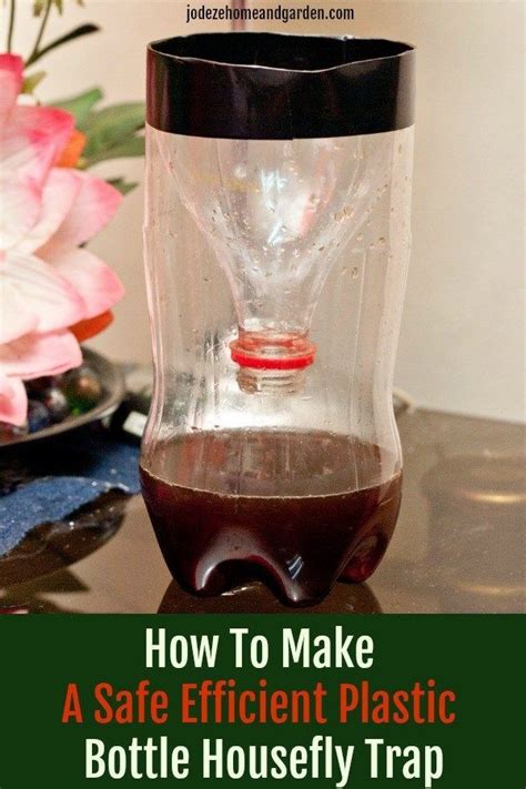 How To Make A Safe Efficient Plastic Bottle Housefly Trap Homemade