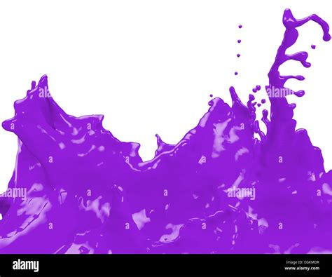 Purple Paint splatter Stock Photo - Alamy