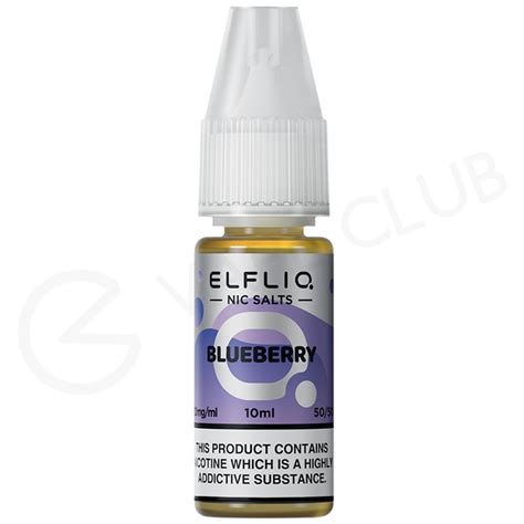 Blueberry Nic Salt E Liquid By Elf Bar Elfliq